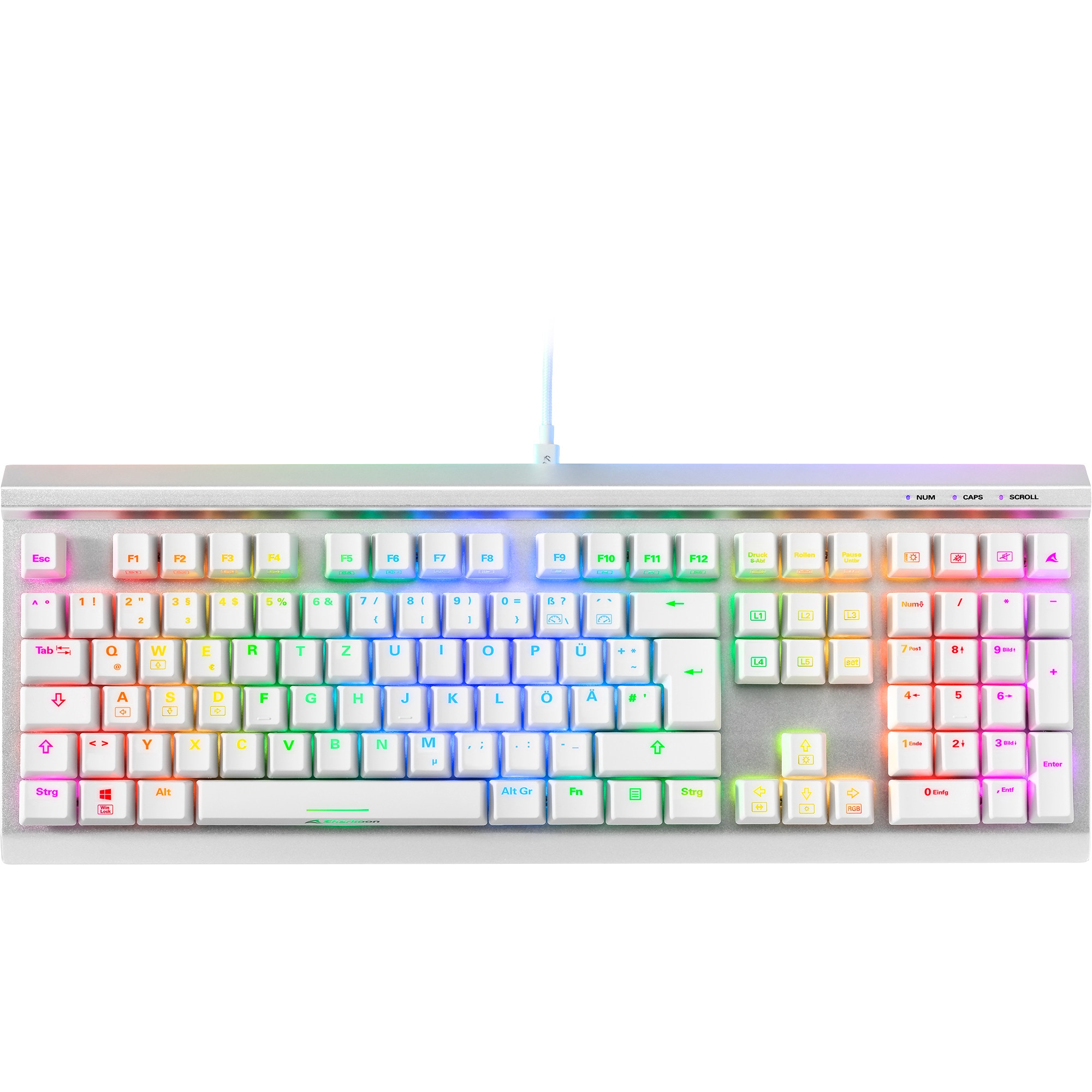 Sharkoon Gaming-Tastatur SKILLER SGK40
