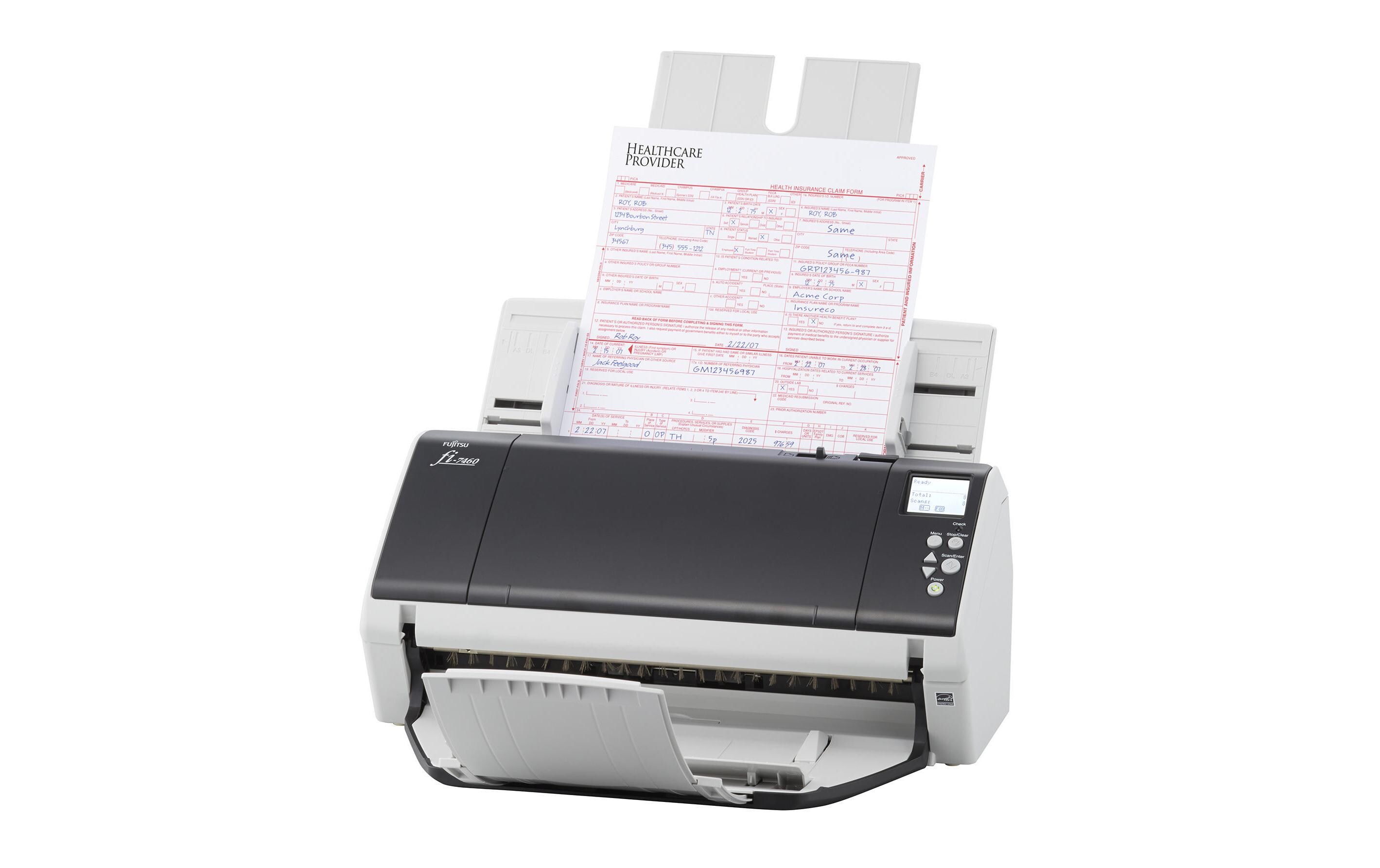 Dokumentenscanner fi-7460<br>Kompakter und vielseitiger A3-Dokumentenscanner