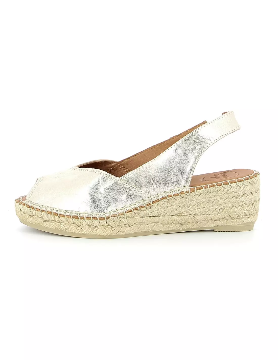 TONI PONS BERNIA - Espadrilles Platinecuir