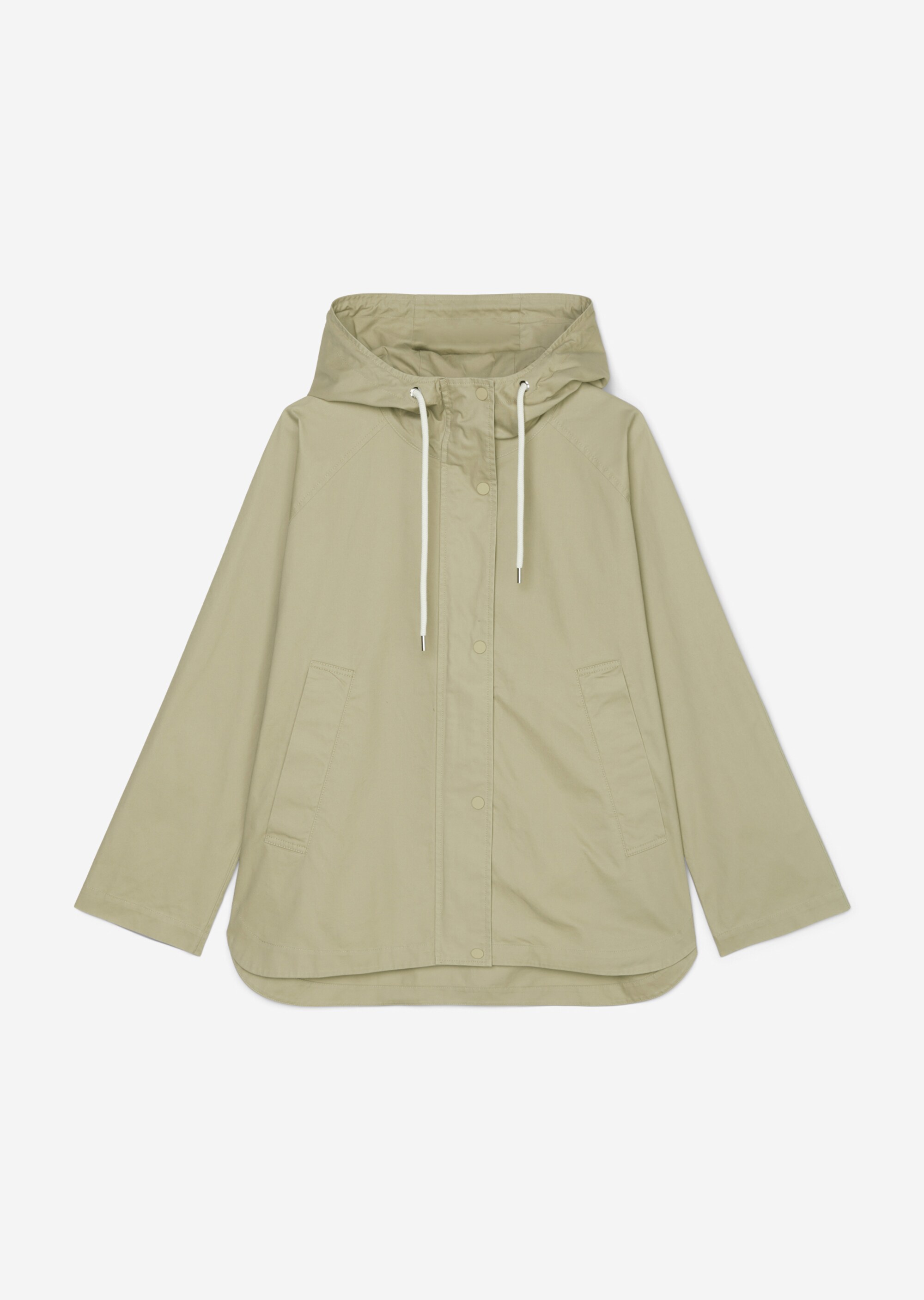 Jacke im Cape-Stil relaxedaus Organic Cotton-Twill