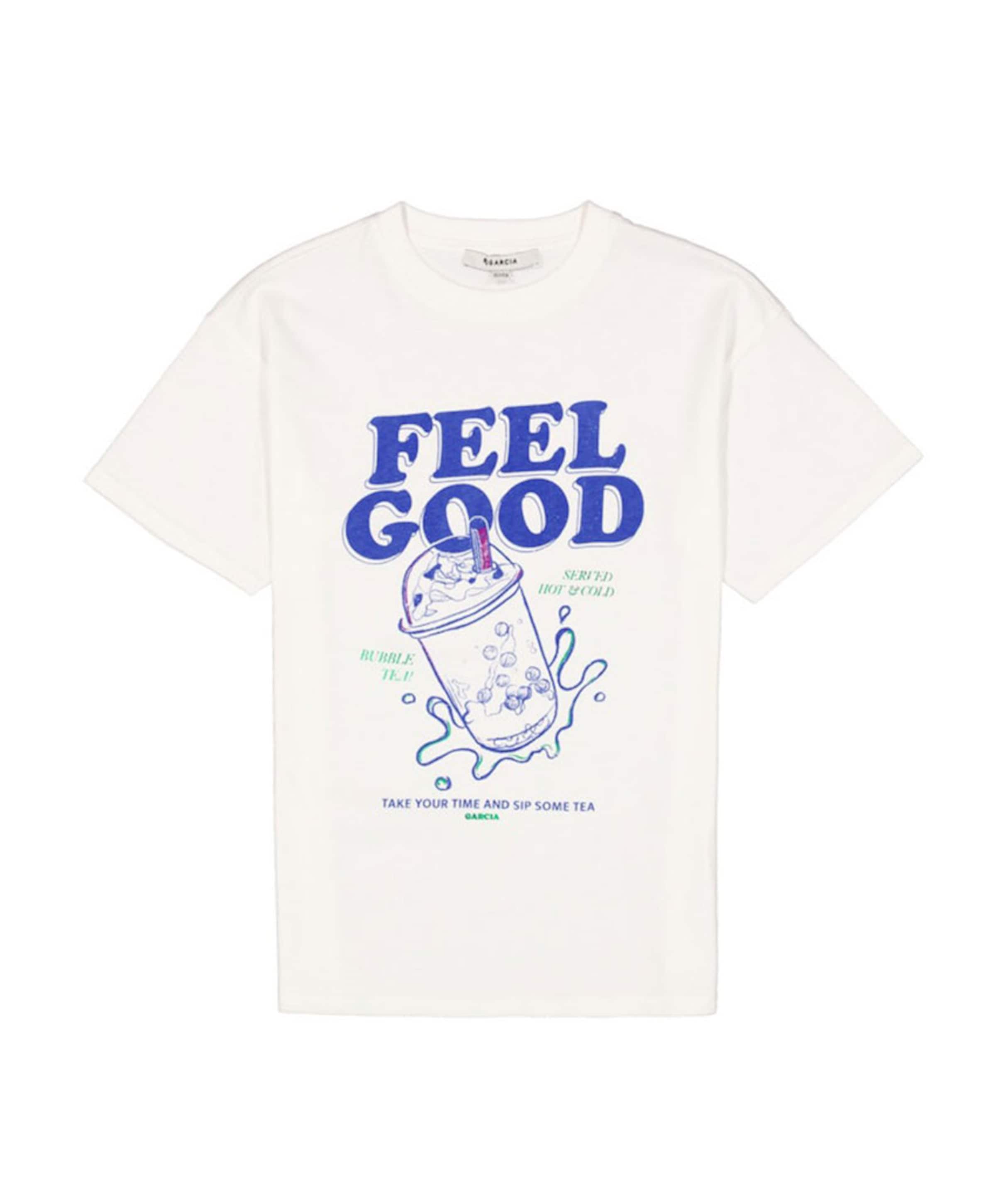 Garcia Meisjes T-shirt ecru