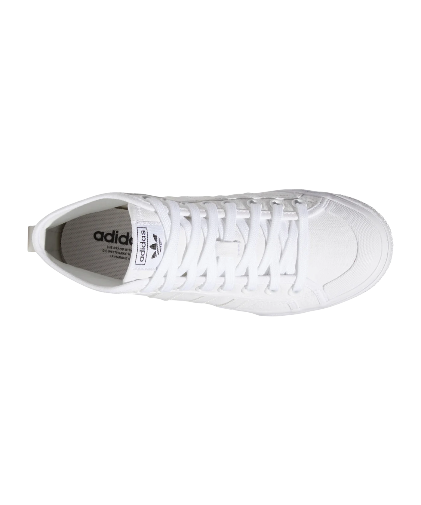 adidas Originals Nizza Plattform Mid Damen Weiss