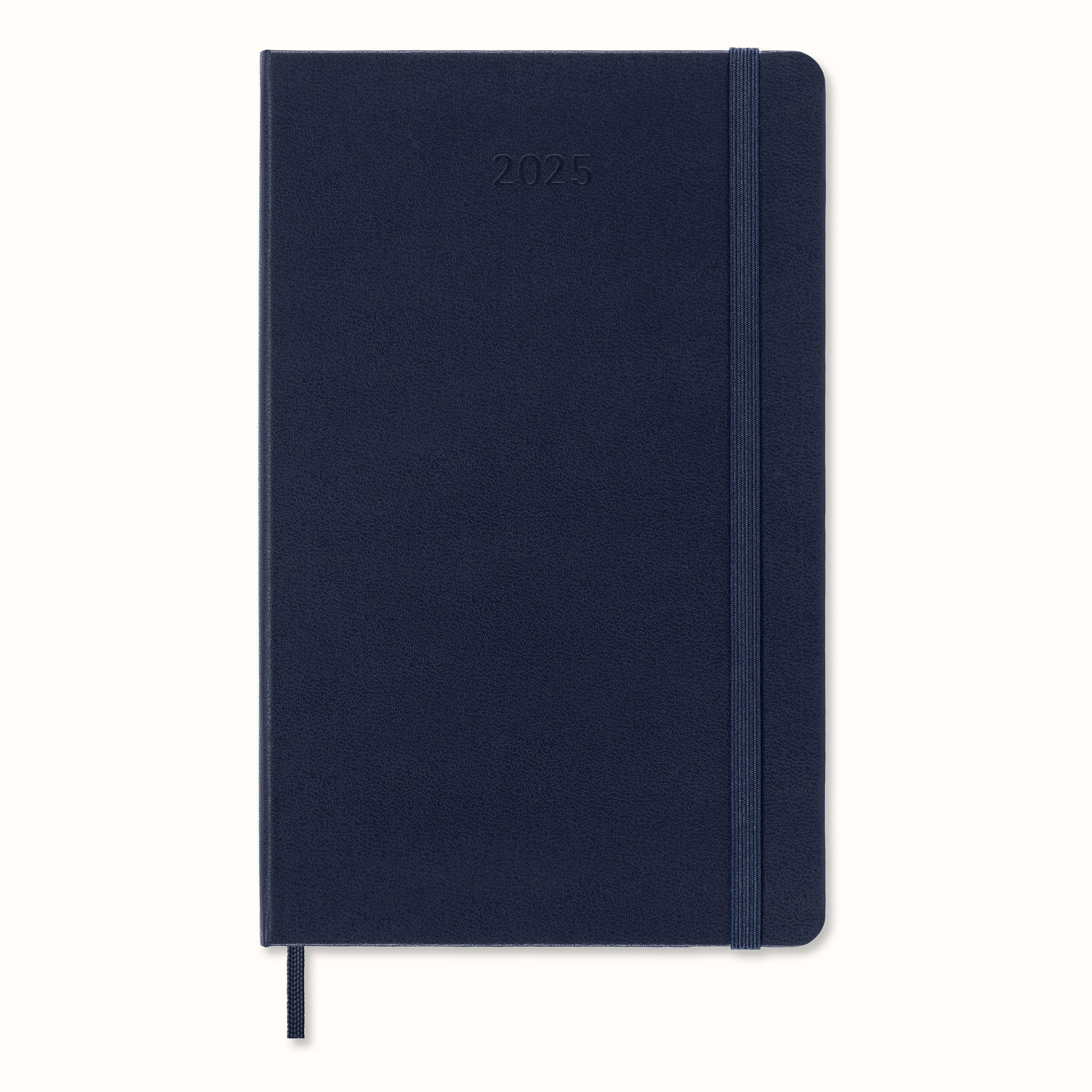 Moleskine 12 Monate Tageskalender 2025, Large/A5