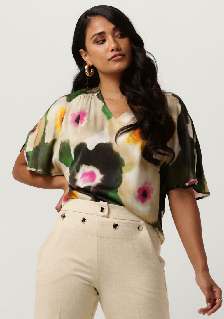 CAROLINE BISS groene caroline biss top 1637/69