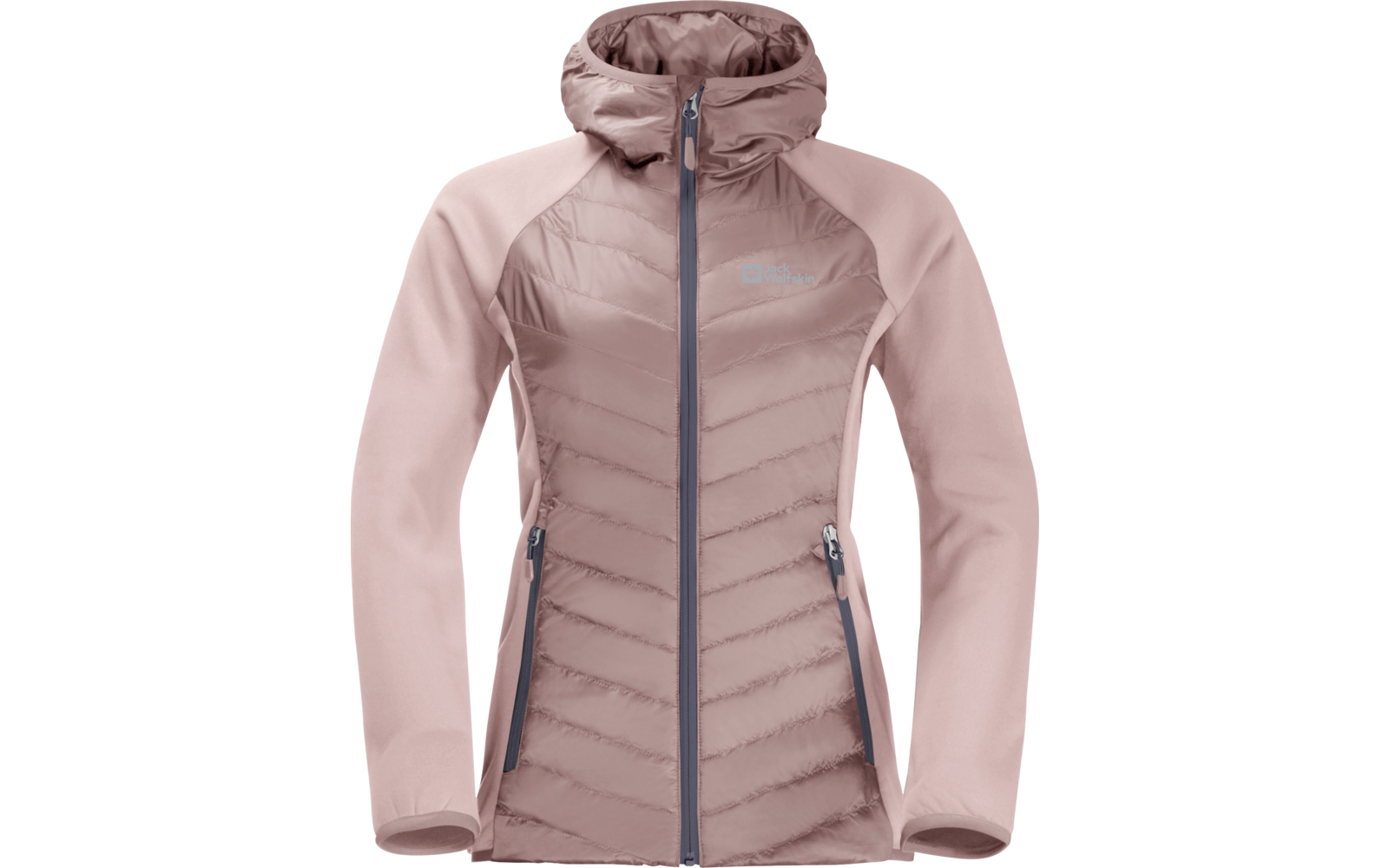 Jack Wolfskin Routeburn Pro Hybrid Damenjacke graphite