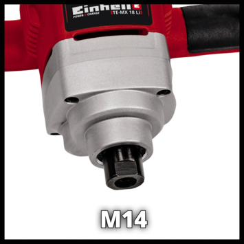 Einhell 18V verf- en mortelmenger TE-MX 18 Li (zonder accu)