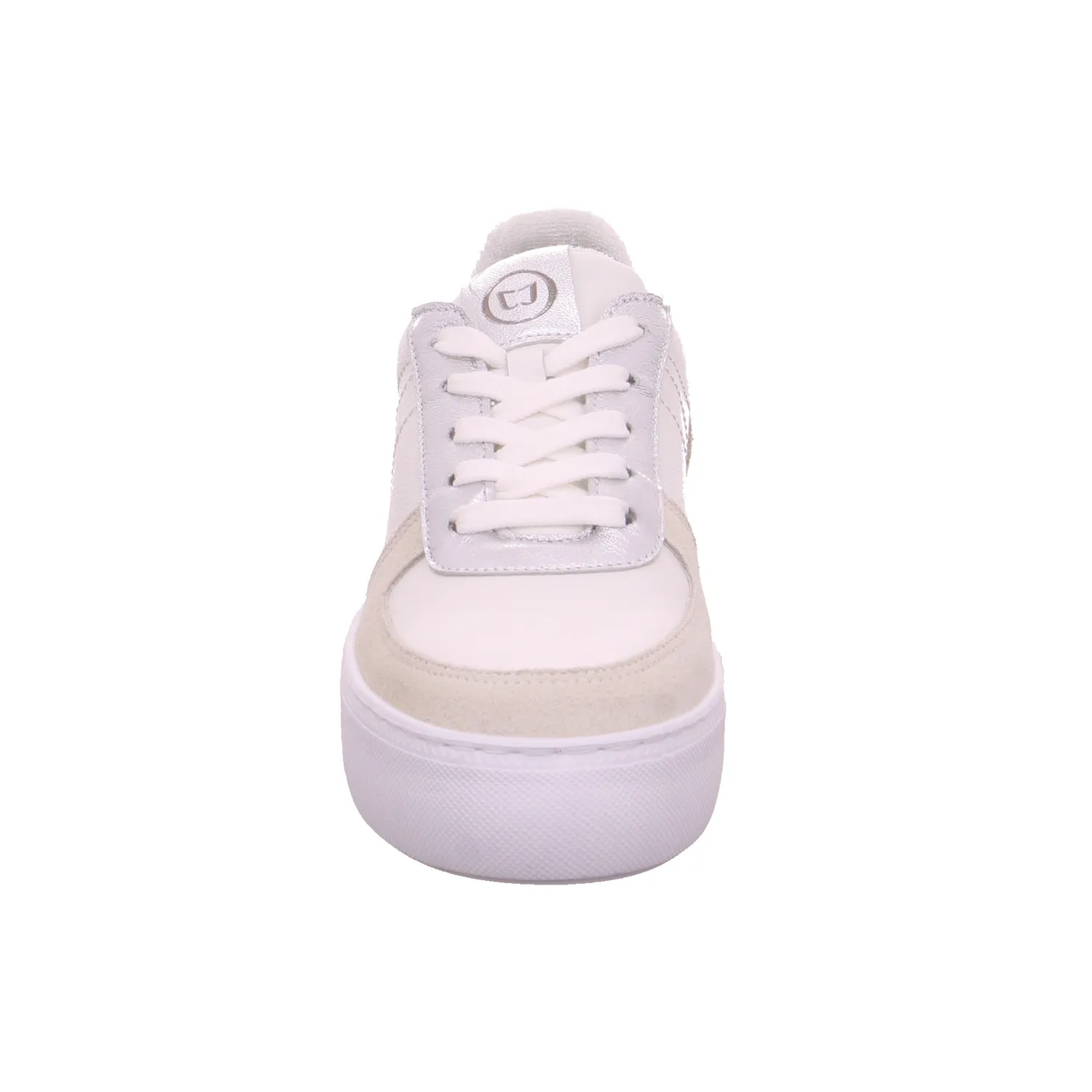 SCHUHENGEL Sneaker Weiss Leder  mit Wechselfussbett