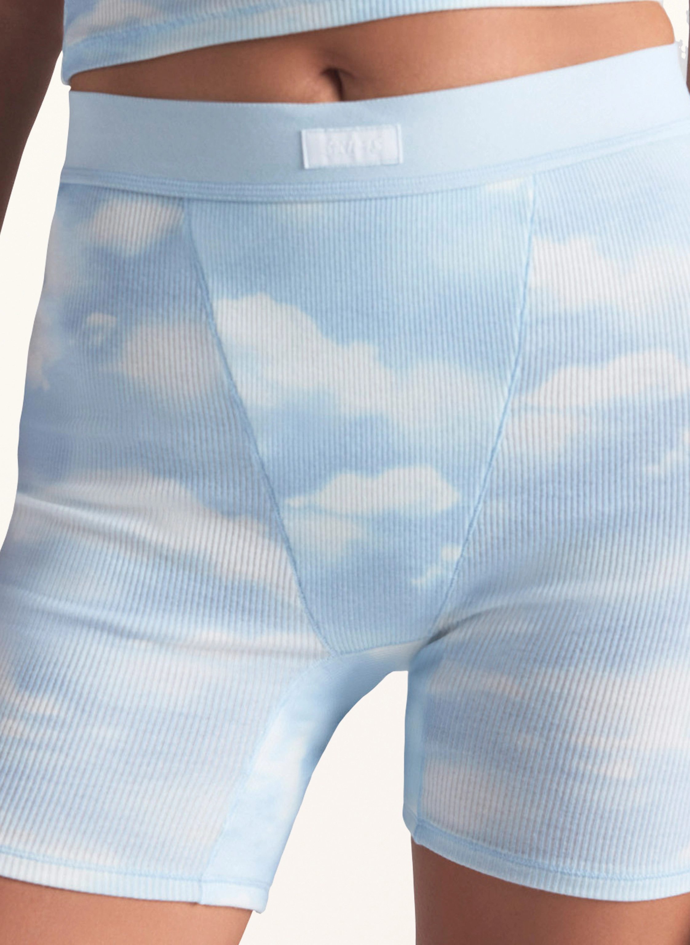 SKIMS 3er-Pack Lounge-Shorts COTTON RIB