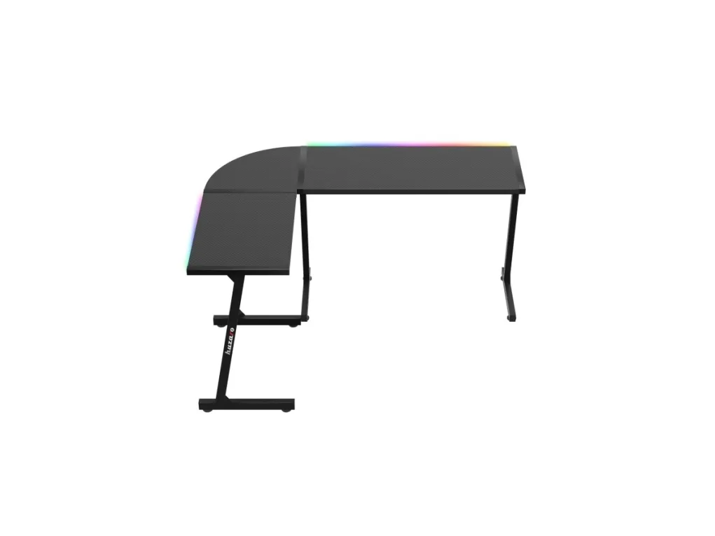 Huzaro Hero 6.0 Balck RGB gaming-skrivebord