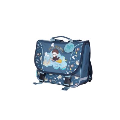 Cartable marternelle Harry Potter Chibi - 35 cm - 2 compartiments - Harry ou Hermione - Kid'Abord