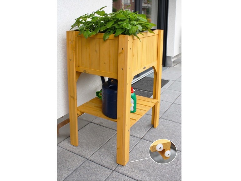 Verhoogde plantenbak
