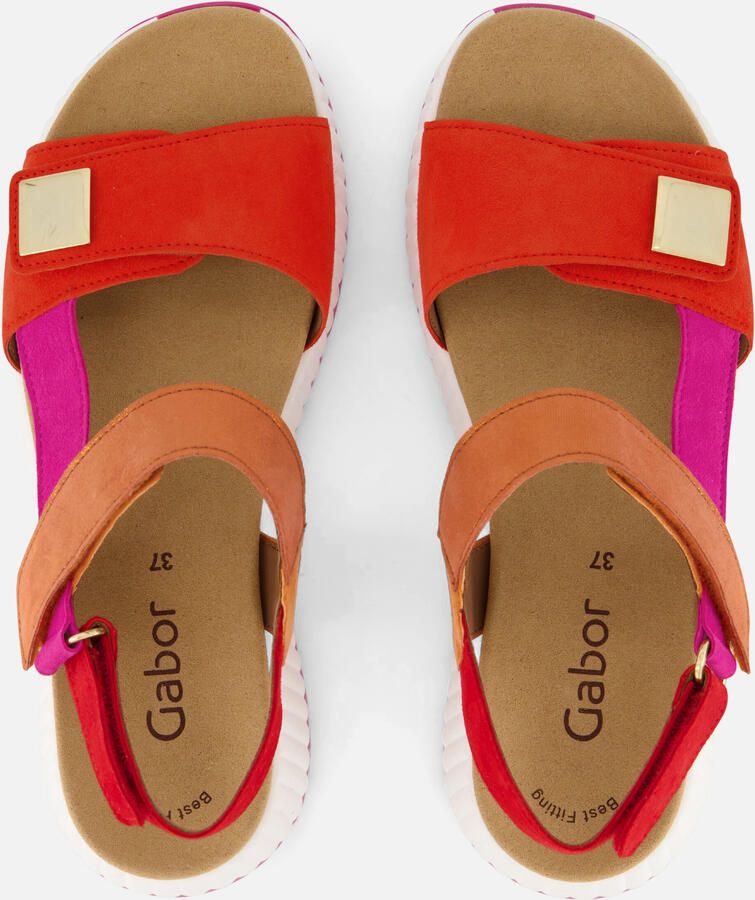 Gabor Dames Sandalen 84.582.62 Best Fitting Multi