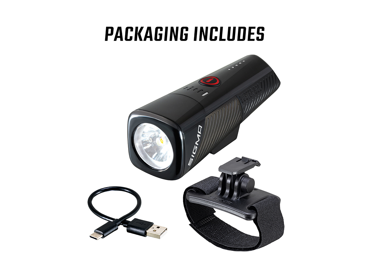 Sigma Buster 800 helmlamp