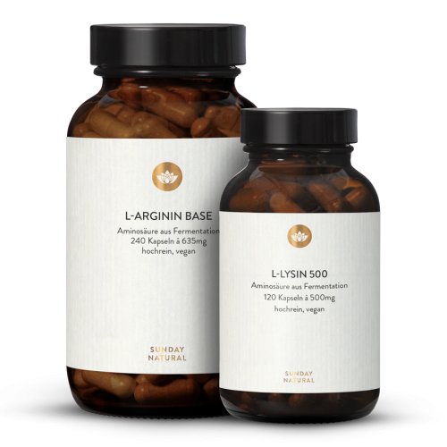 Sunday Natural Products  Lysin + Arginin Set