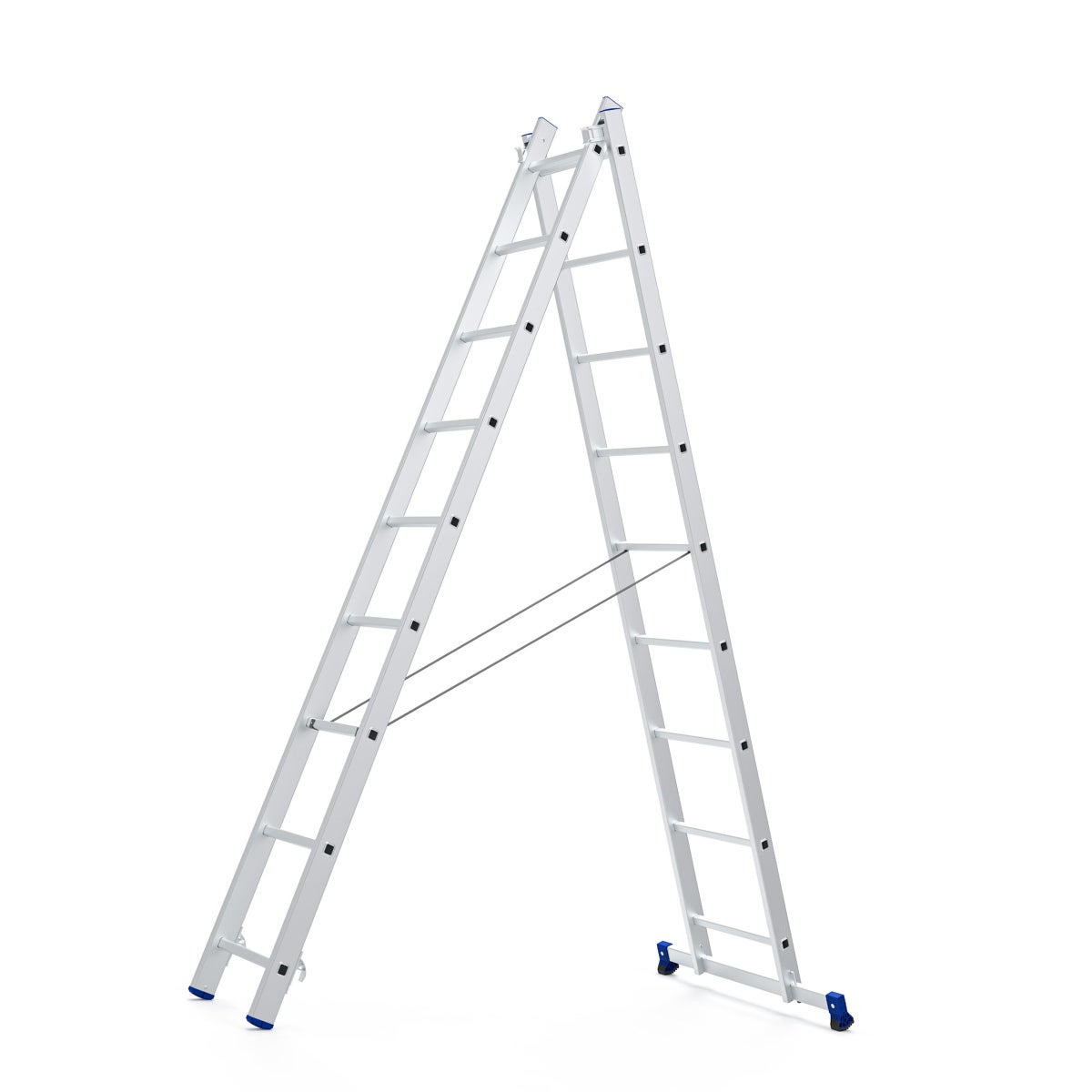 Werner multifunctionele ladder 2x9 sporten