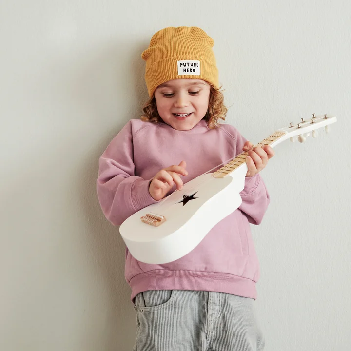 Kids Concept - Solid Star Kindergitarre, weiss