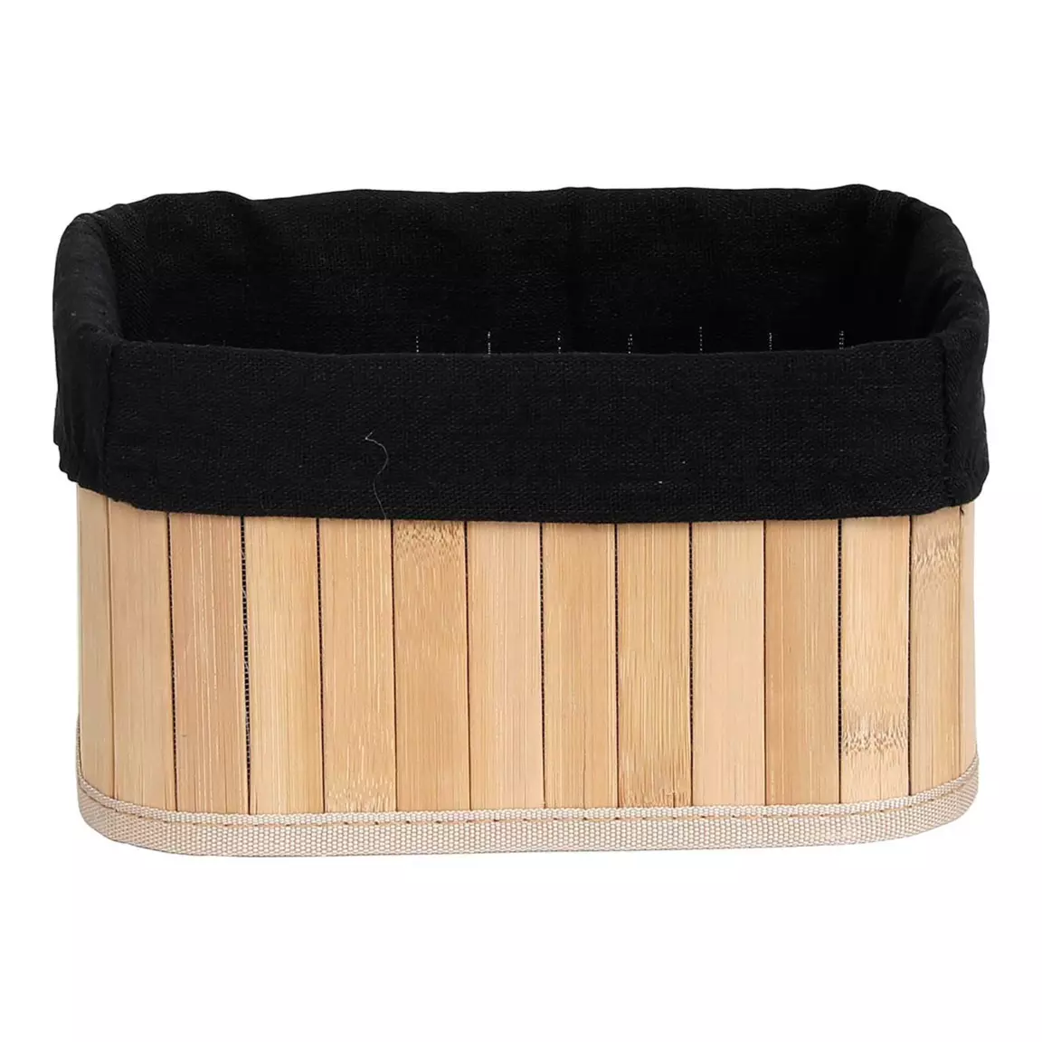 Lot de 4 paniers Anako Noir