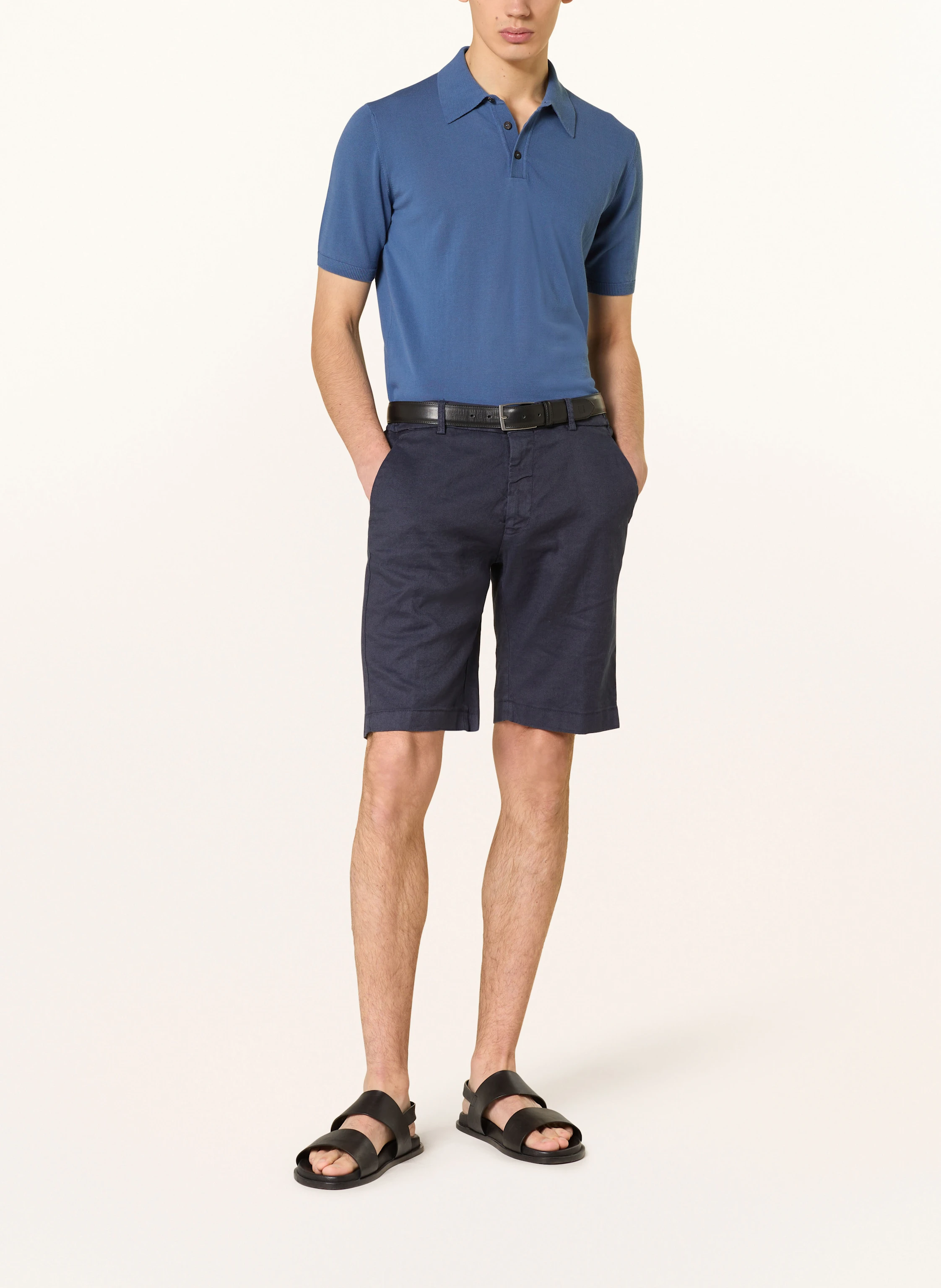 roberto collina Strick-Poloshirt
