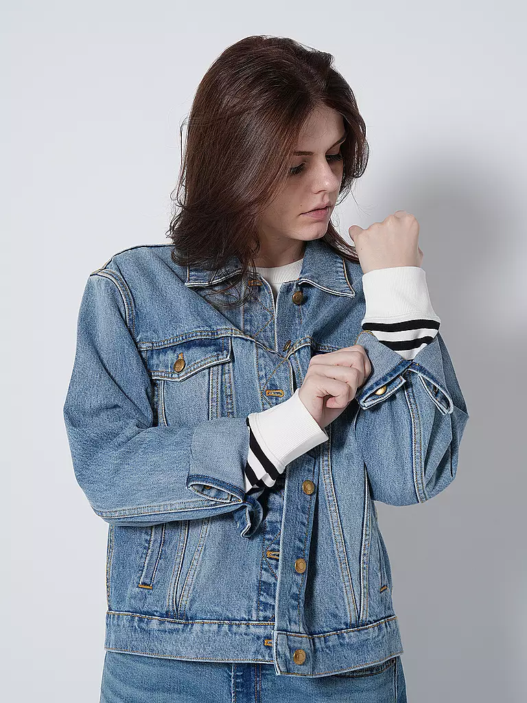 TORY BURCH Jeansjacke blau