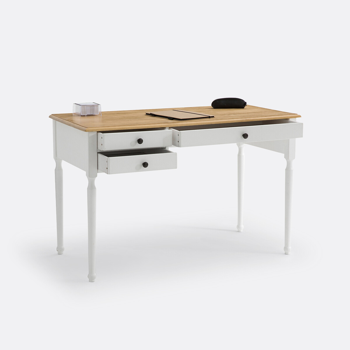 LA REDOUTE INTERIEURS<br>Mesa em pinho maciço e MDF