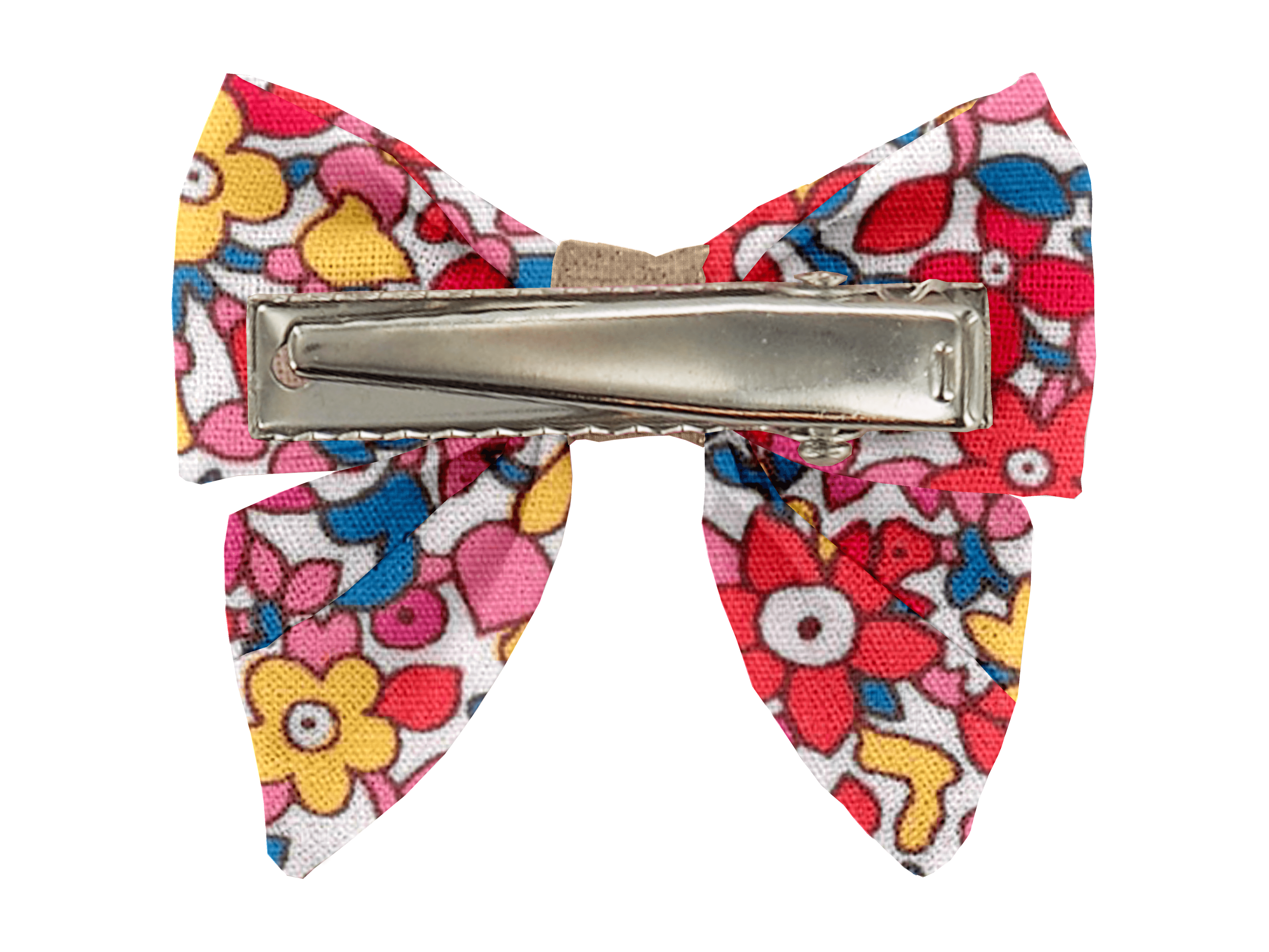 Barrette Mini Noeud Papillon Cocktail De Fleurs