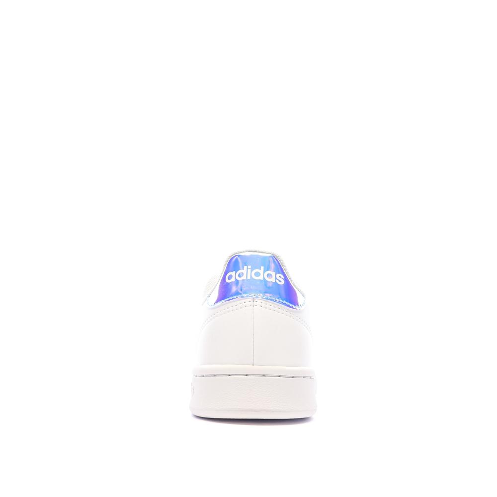 Adidas Baskets Blanches/Bleu Femme Adidas Advantage17