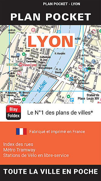 BLAY FOLDEX - LYON PLAN POCKET