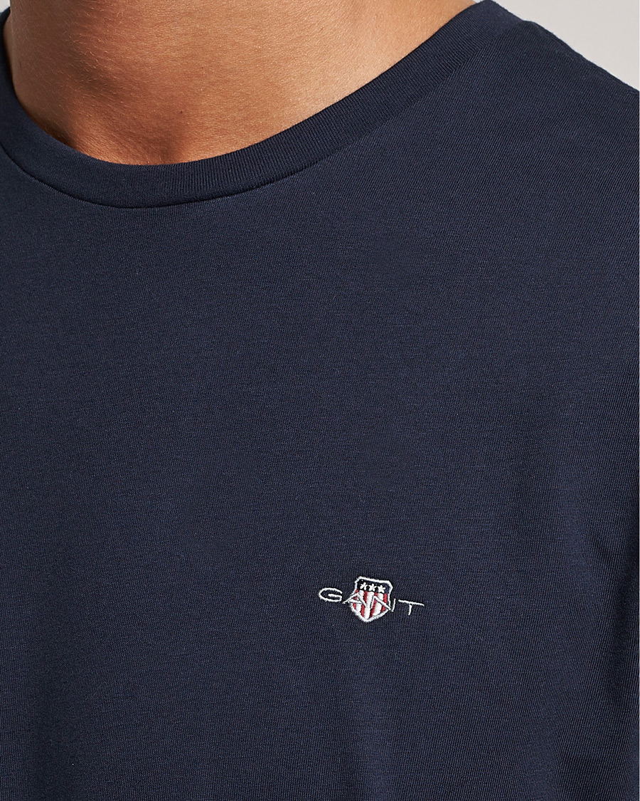 GANT The Original Solid T-Shirt Evening Blue