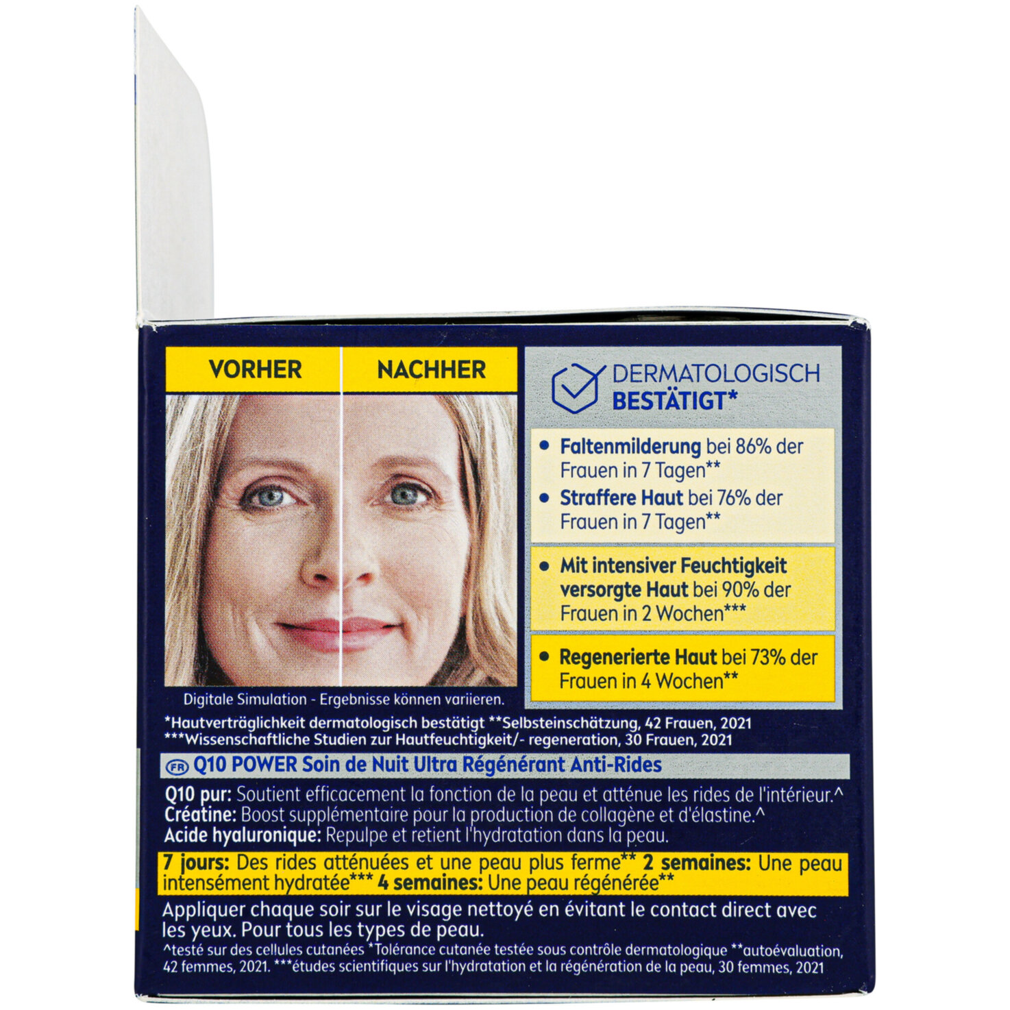 Nivea Q10 Power Anti-Falten Regenerierende Nachtcreme