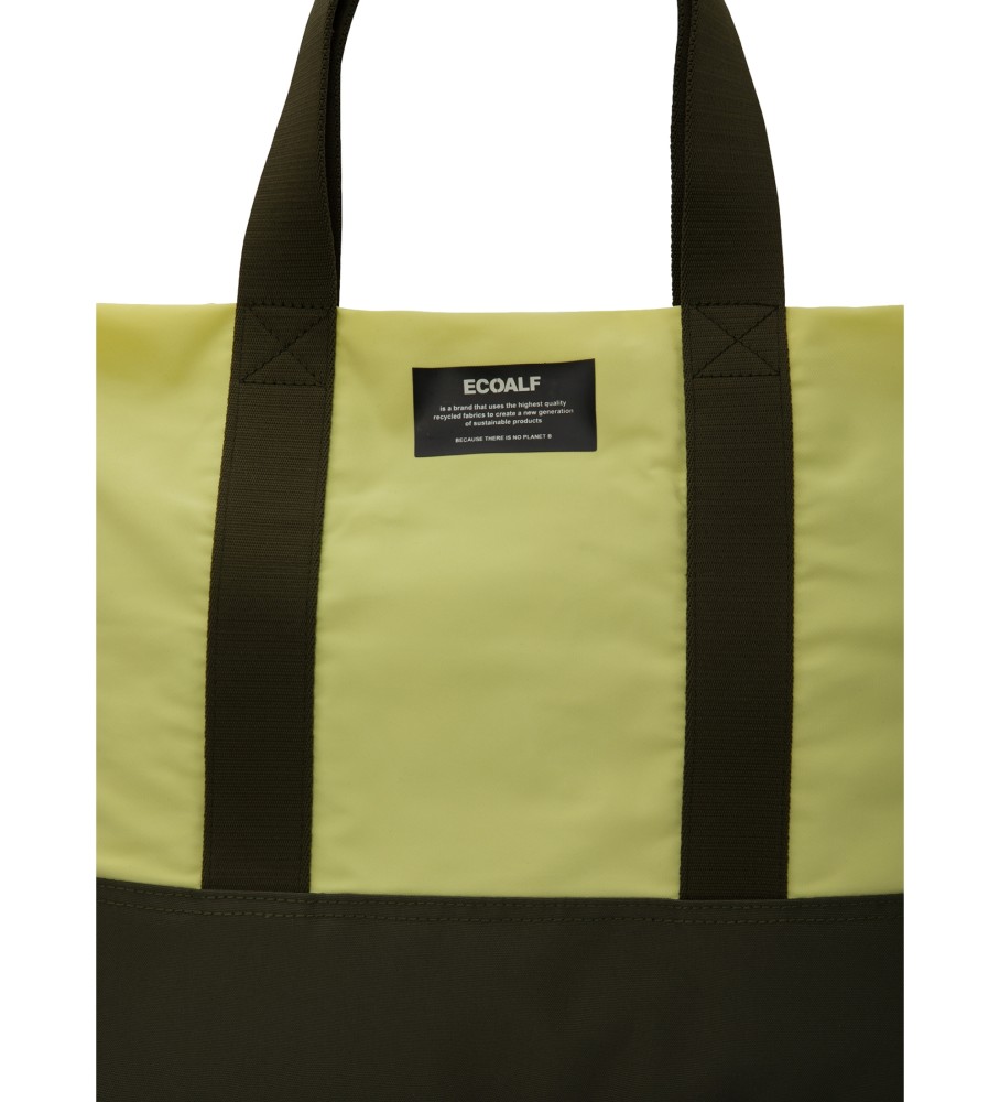 Sacola de compras ECOALF Leblon amarela