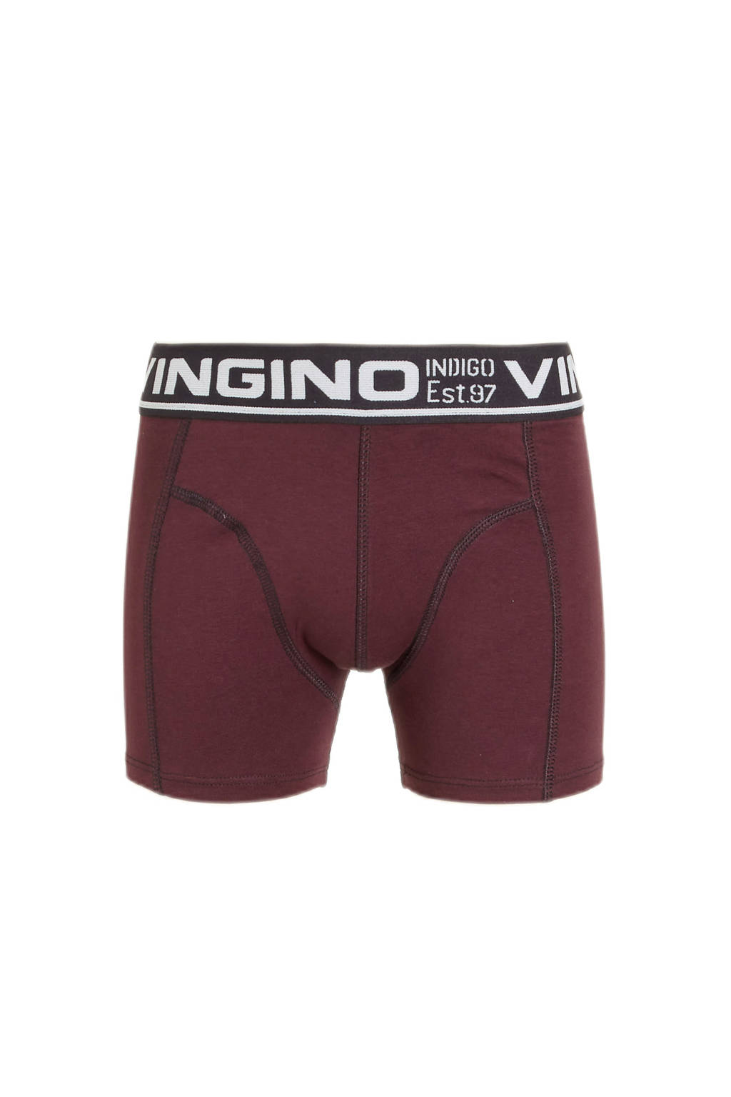 boxershort - set van 2 rood/zwart