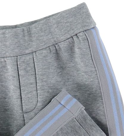 Emporio Armani Hosen - Grau Meliert m. Hellblau