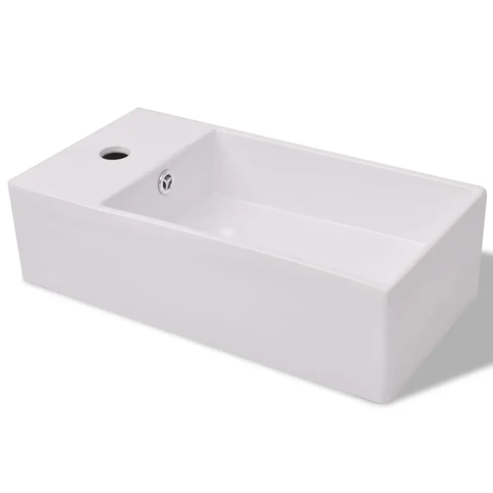 vidaXL - Badkamer Meubel - Zwart - Bewerkt hout