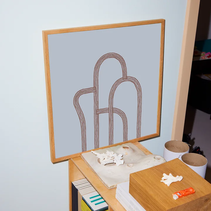 Paper Collective - Branch 01 Poster, 100 x 100 cm