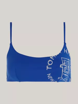Sutiã com alça espaguete com logotipo Hilfiger