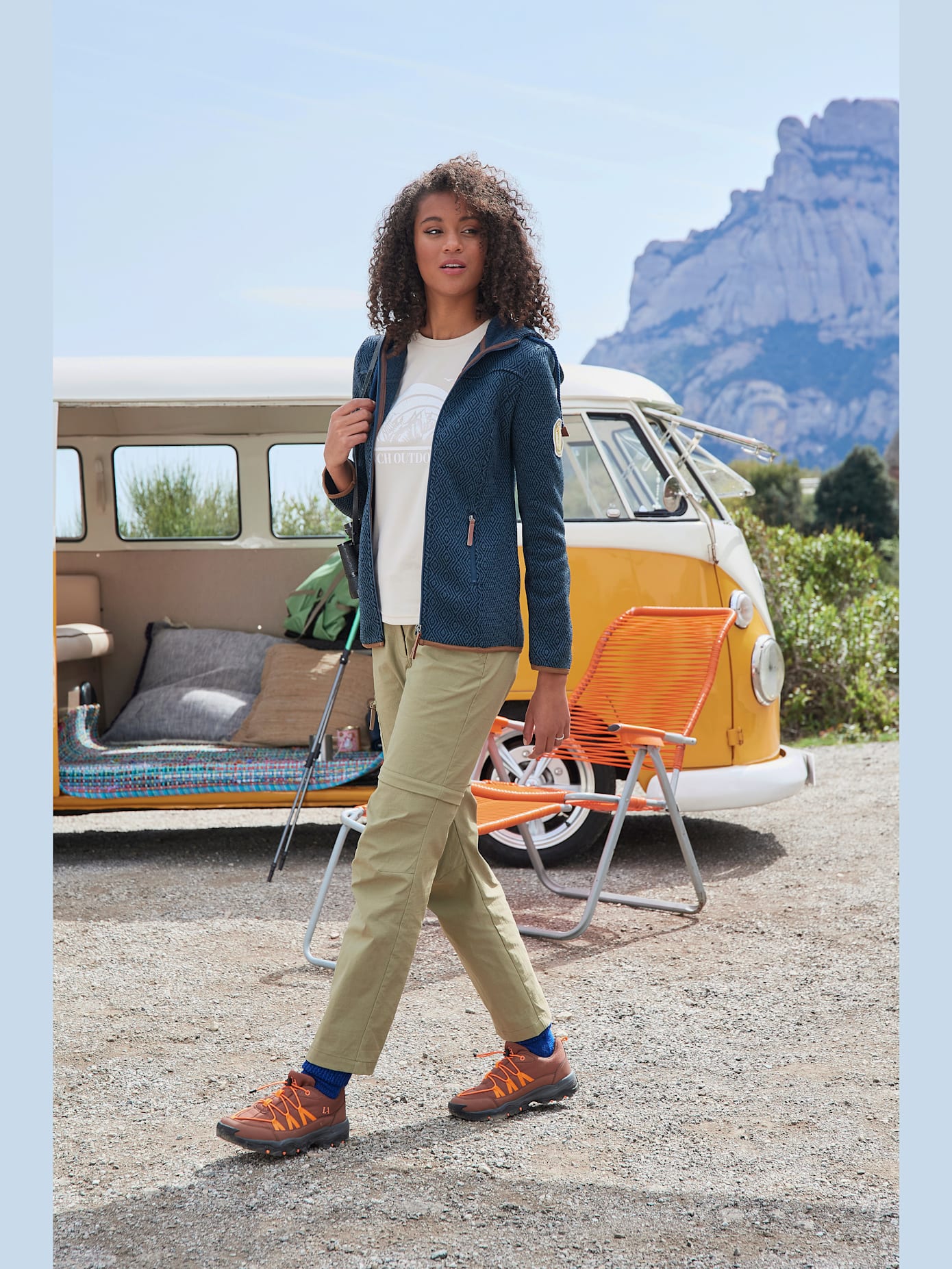 Pantalon de trekking avec jambes amovibles