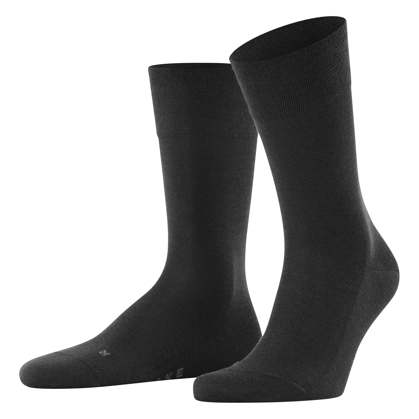 NEW YORK - Chaussettes bords-côtes | Noir