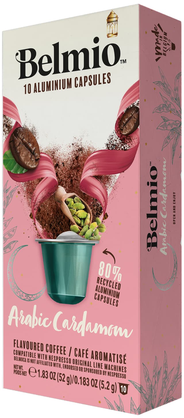 Belmio Arabic Cardamom kaffekapsler til Nespresso (10 stk.)