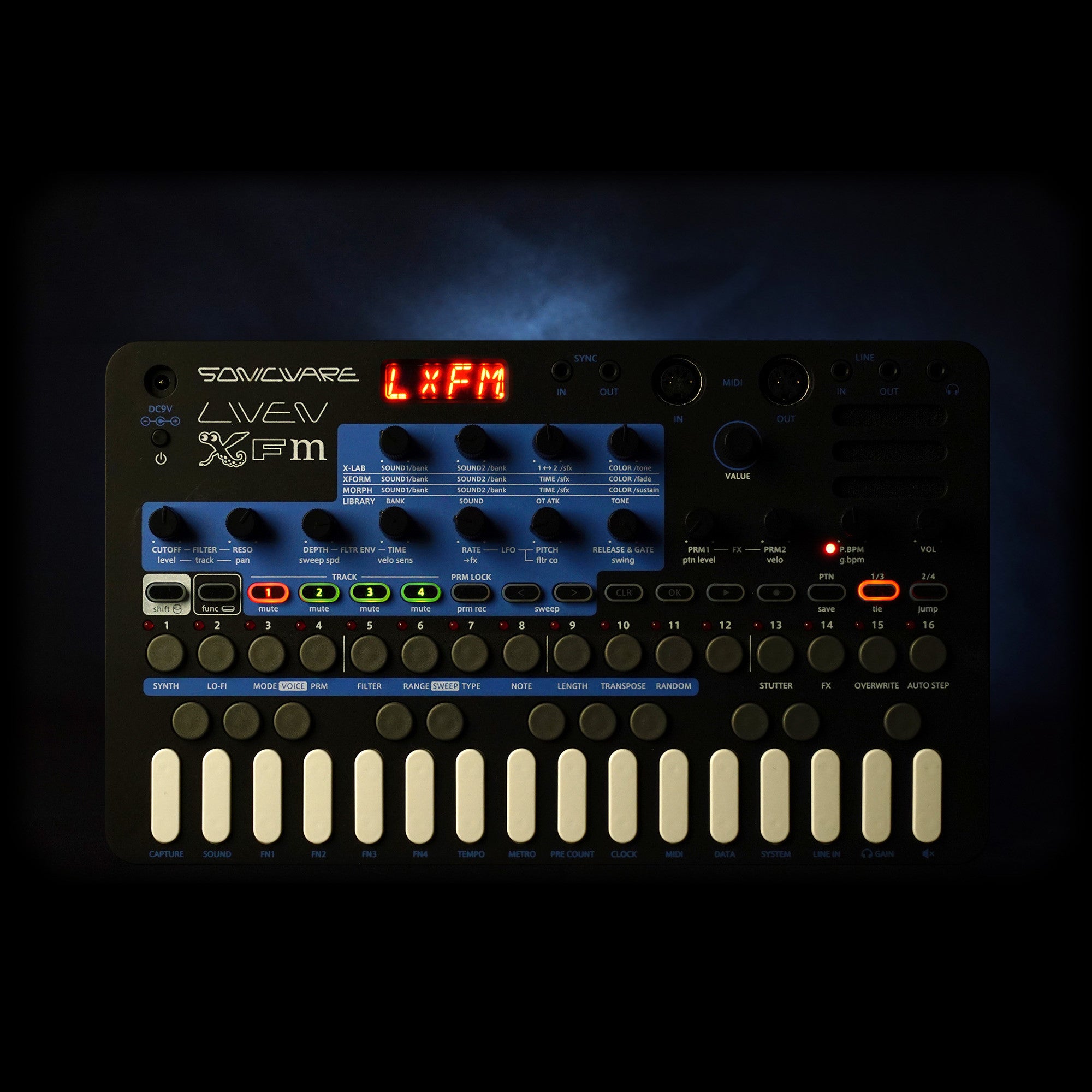 Sonicware LIVEN XFM groovebox