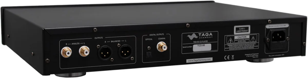 Taga Harmony TCD-50 Noir Lecteurs CD
