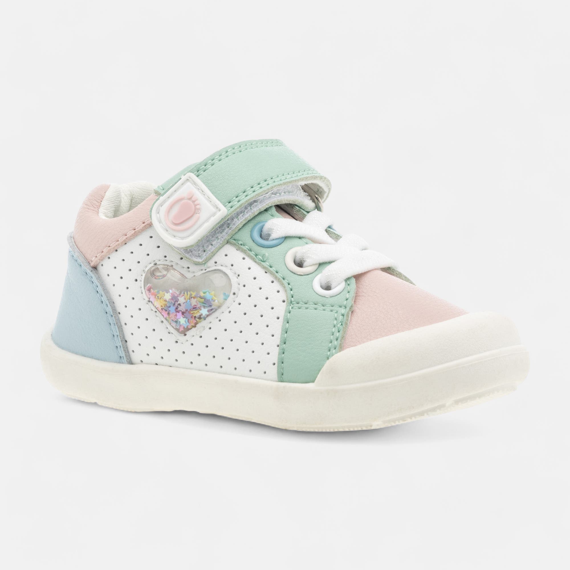 Baskets hautes Bébé fille blanc