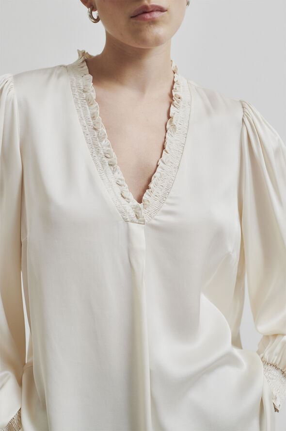 Second Female Bardi V-Neck Blouse Brazilian sand