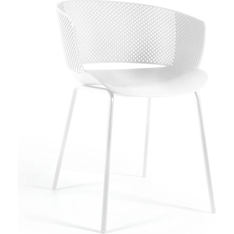 Chaise d'extérieur Yeray - plastique recyclable