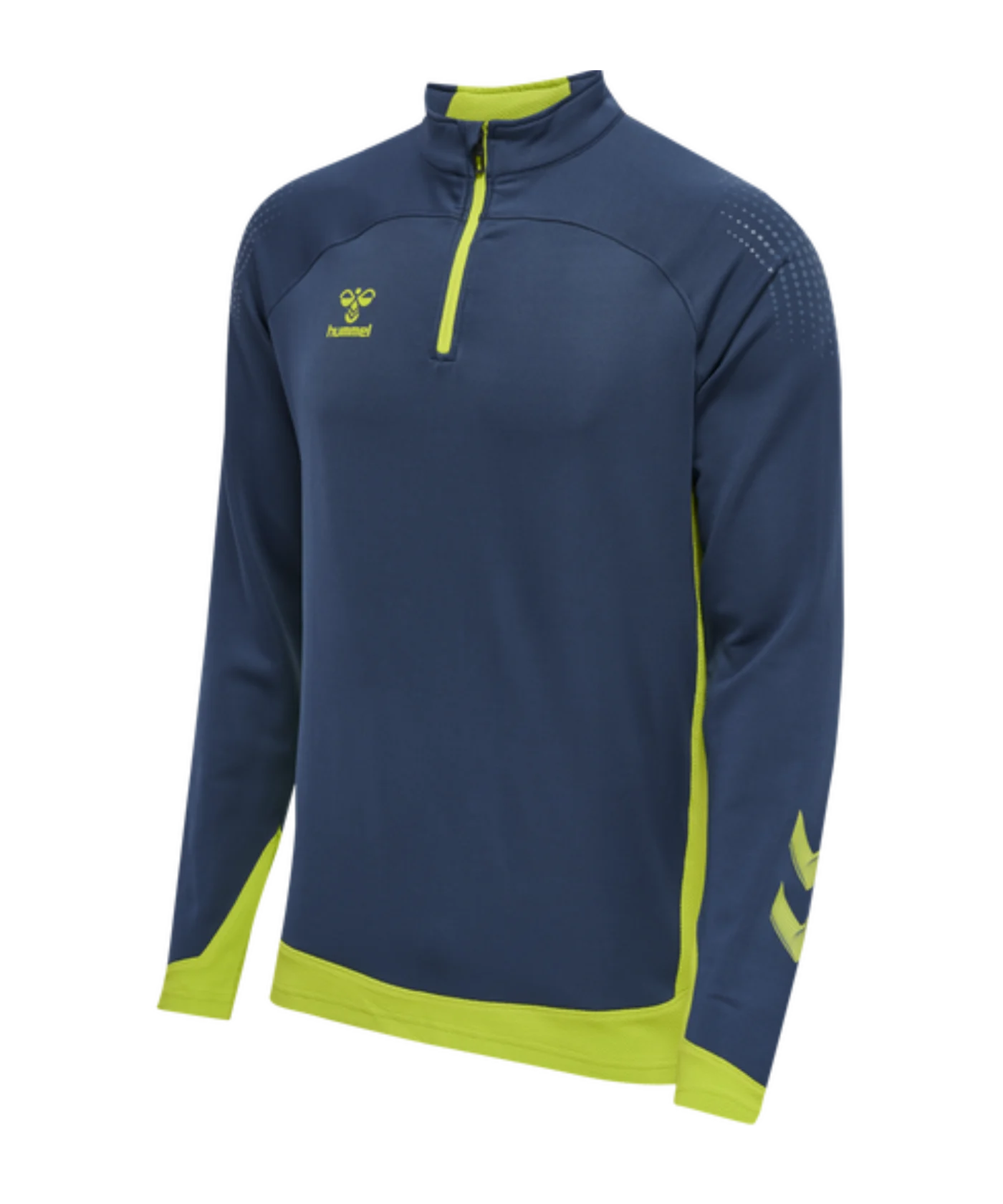 Hummel hmlLEAD HalfZip Sweatshirt Blau F7642