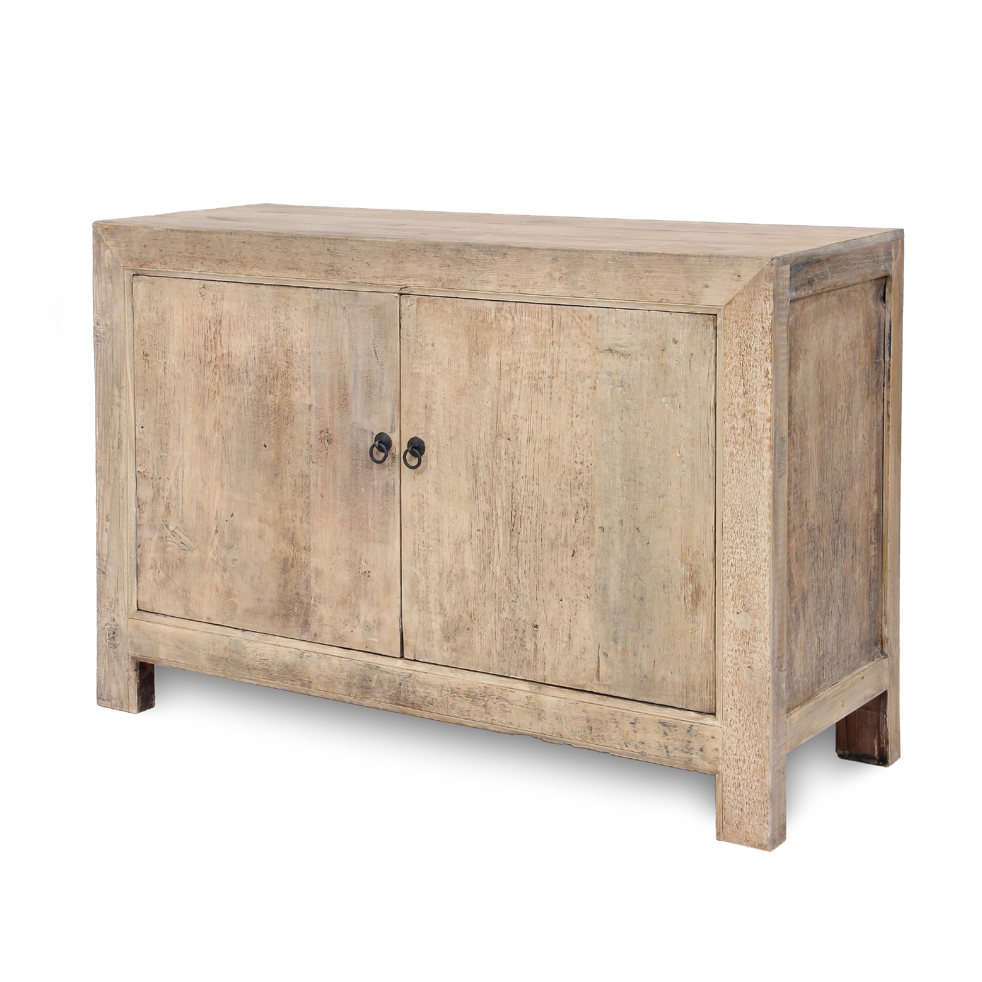 Sideboard, 2 Türen, natur, T 45 cm, B 120 cm, H 85 cm von fischer's lagerhaus