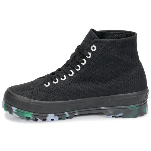 Superga - 2341 ALPINA MARBLEGUM - Noir