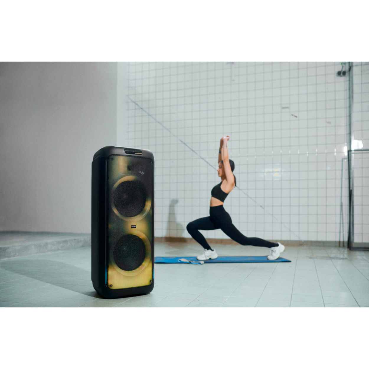 Salora PARTYBOX1200 draadloze speaker met LED verlichting
