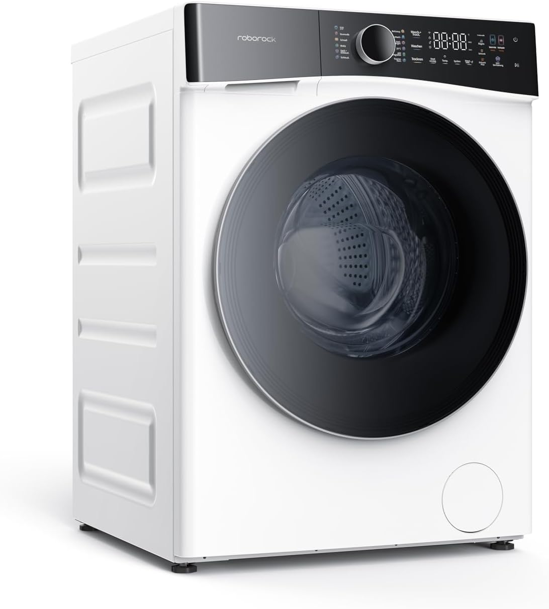 roborock Zeo Lite Waschtrockner / 10 kg Waschen & 6 kg Trocknen/Zeo-cycle Trocknungstechnologie/RR Seafarer Wasch- & Trockenalgorithmus/LintClear Selbstreinigungssystem/Automatische Dosierung