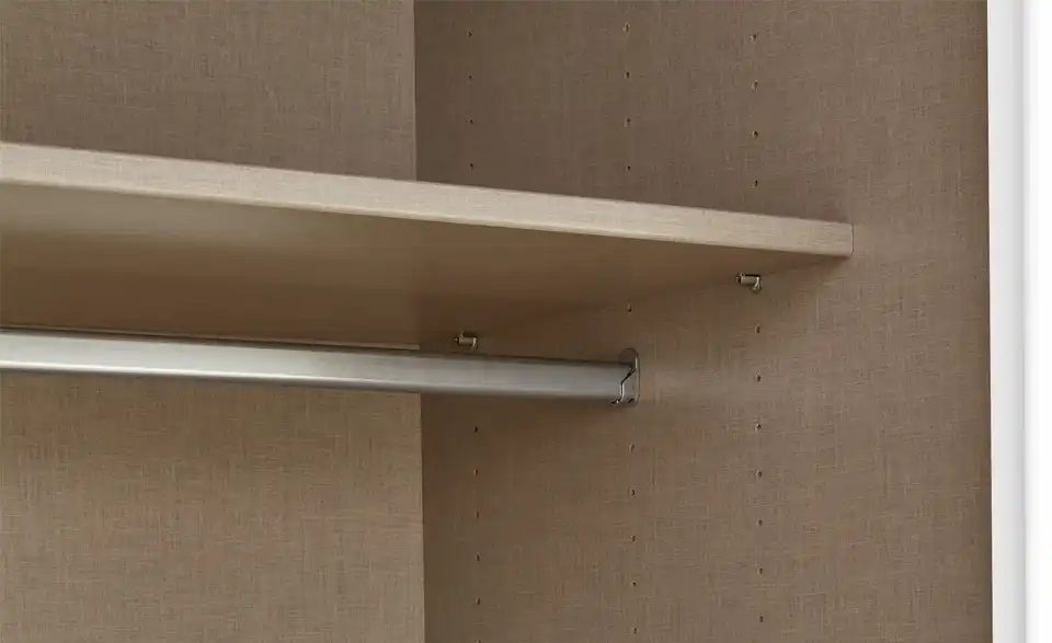 Schwebetürenschrank 3-türig Imperial 151 cm Weiß mit Spiegel