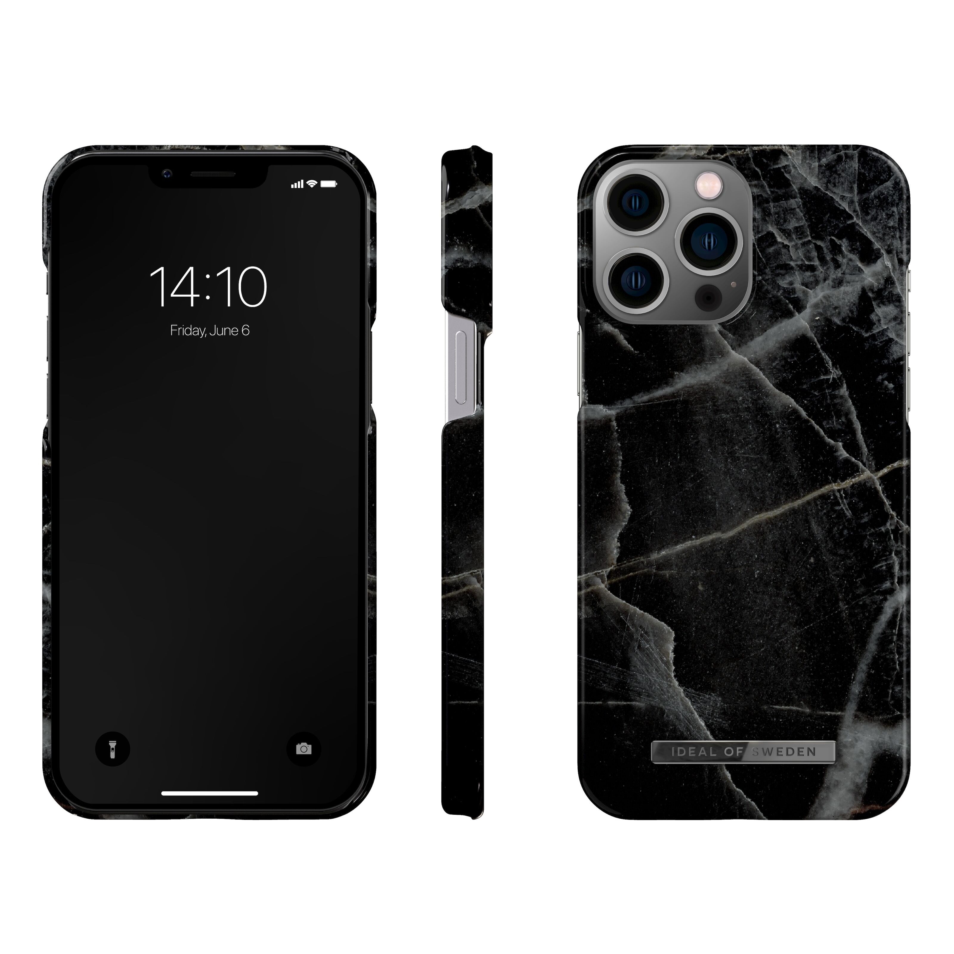 IDEAL OF SWEDEN Mobildeksel for iPhone 14 Pro Max Black Thunder